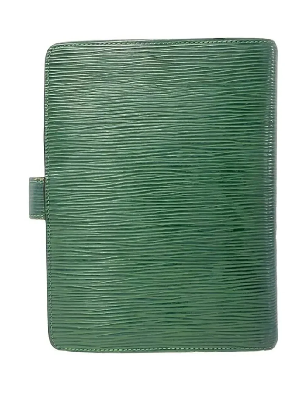 LOUIS VUITTON Agenda MM R20044 Borneo Green Epi SP0936 Agenda Leather